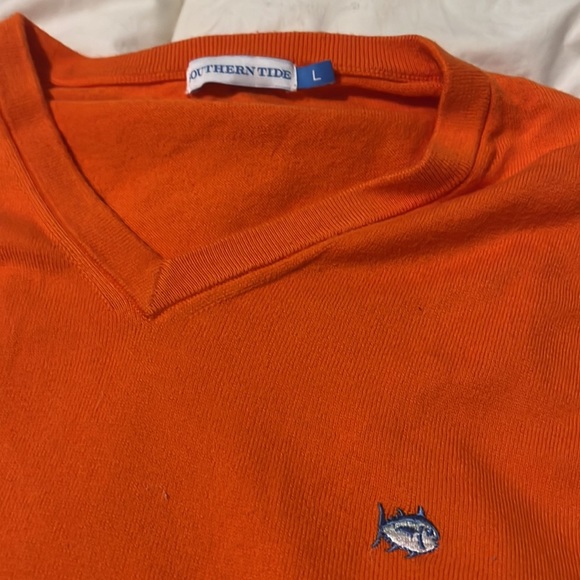 Southern Tide Sweater - Men’s- Orange - L - Picture 2 of 3